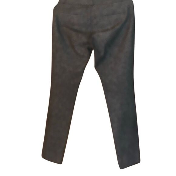 Banana Republic Gray Twill Stretch Flat Front Ankle Trouser Pants Ladies Size 2 - Picture 4 of 10